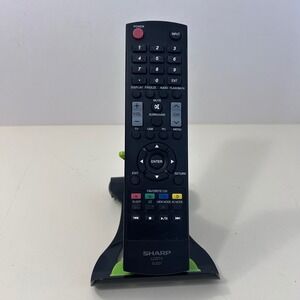 Sharp LCDTV‎ GJ221 Remote Control Black TV Replacement Universal